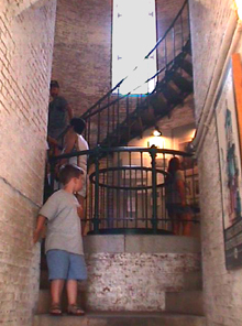 Entrance stairs to lighthouse